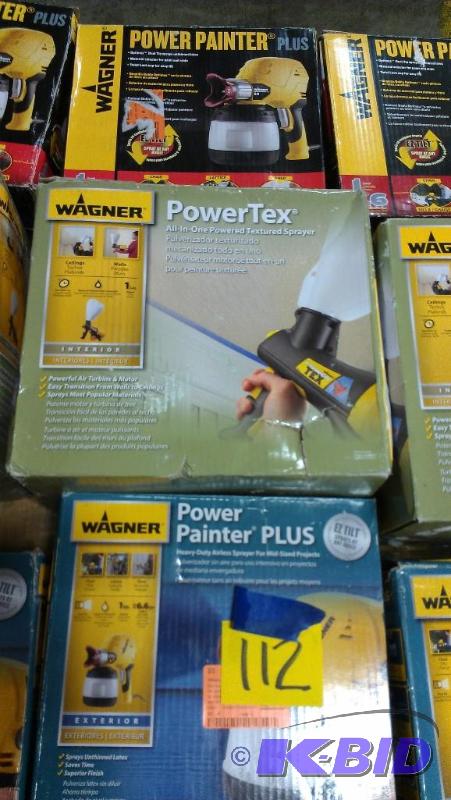 lot 112 image: Power Painter Plus, Power Texture and Exterio...