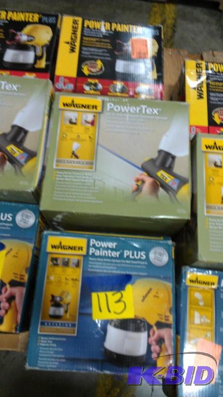 lot 113 image: Power Painter Plus, Power Texture and Exterio...
