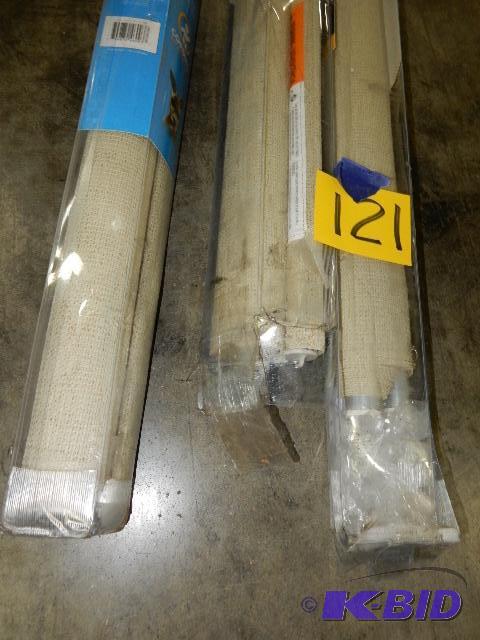 lot 121 image: Cordless Exterior Roller Blinds, 3, 72in x 72...