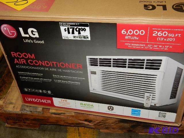 lot 30 image: LG 6000 BTU Air Conditioner.. For 260 Squ ft ...
