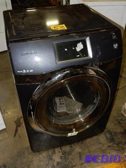 lot 53 image: Samsung steam dryer.. NSF approved.. This doe...