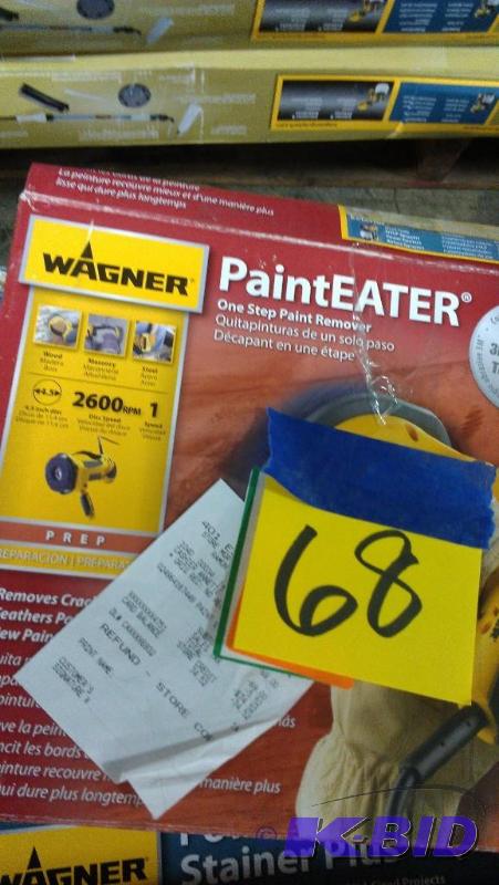 lot 68 image: Paint Eater AND Power Stainer Plus. Both Wagn...