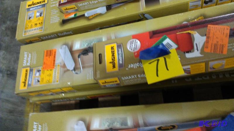 lot 71 image: (3) Smart Paint Rollers. Two Wall and Ceiling...
