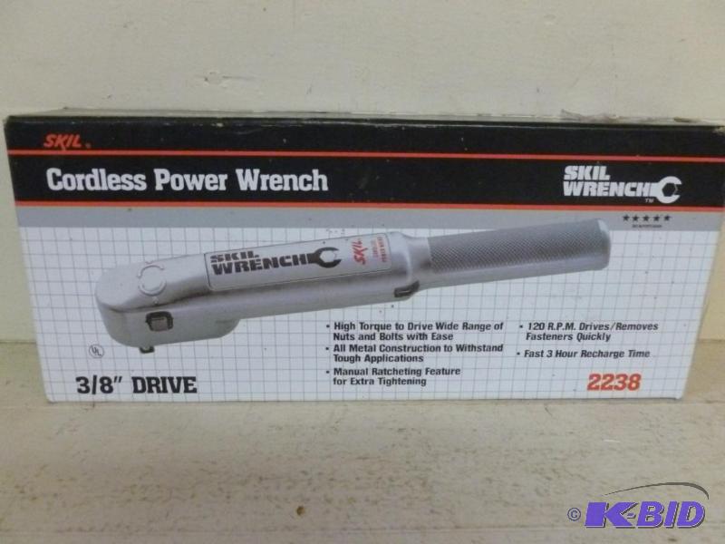 lot 103 image: Skil 38" drive cordless power wrench, c...
