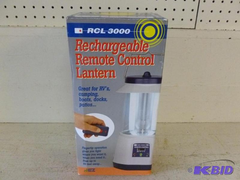 lot 109 image: RCL 3000 rechargeable remote control lantern,...