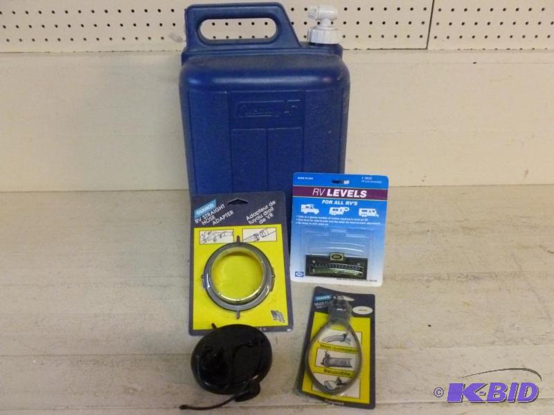lot 158 image: This lot consists of three brand new RV items...