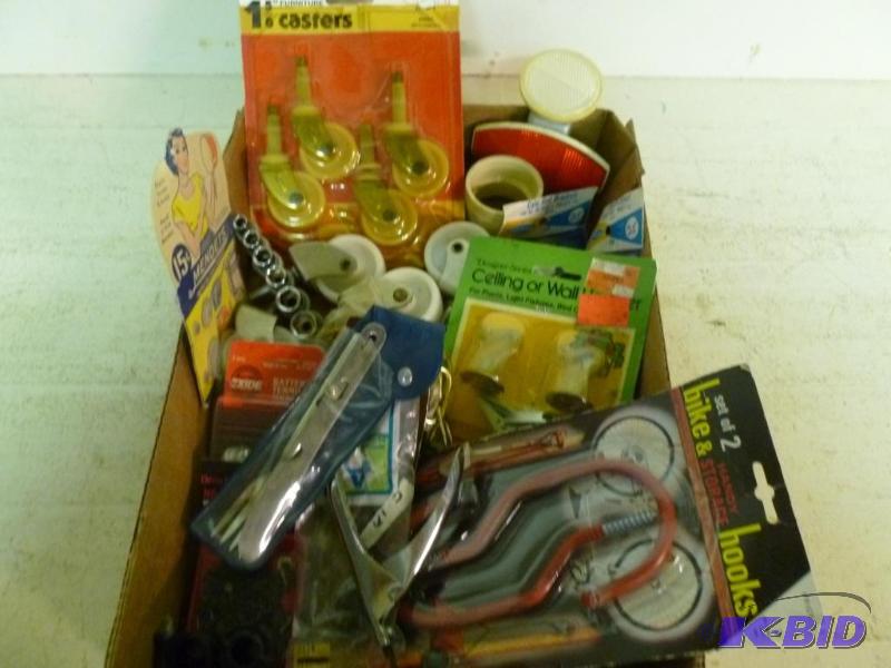 lot 164 image: Large lot of good items that include new bike...