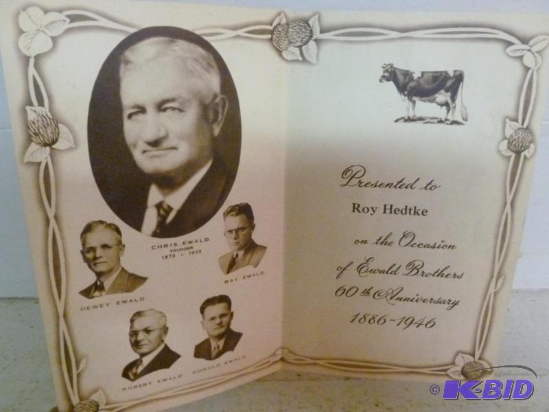 lot 179 image: Vintage Golden Guernsey - Ewald Brothers 60th...
