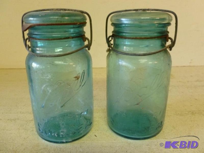 lot 36 image: Lot of two antique Ball Sanitary Sure Seal bl...