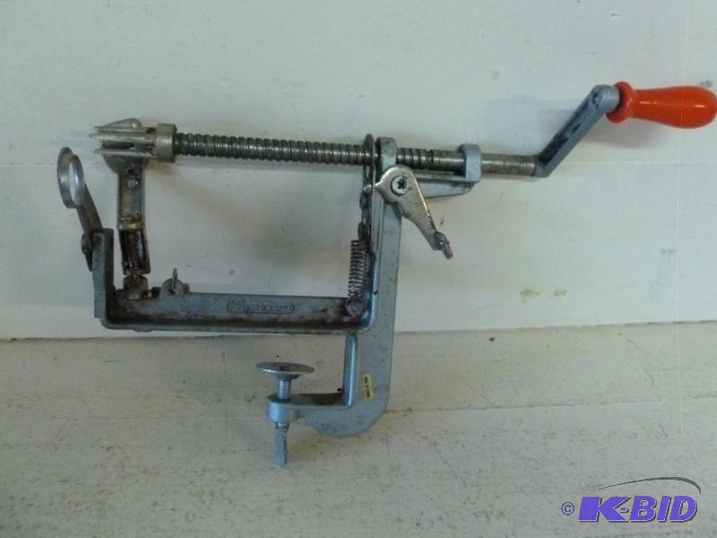 lot 50 image: Large Progressive cast metal apple peeler tha...