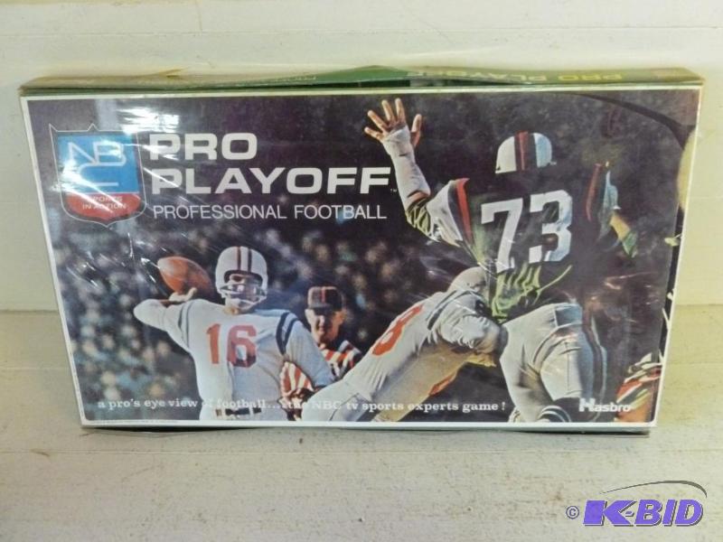 lot 69 image: Vintage 1969 Hasbro NBC Pro Playoff Football ...