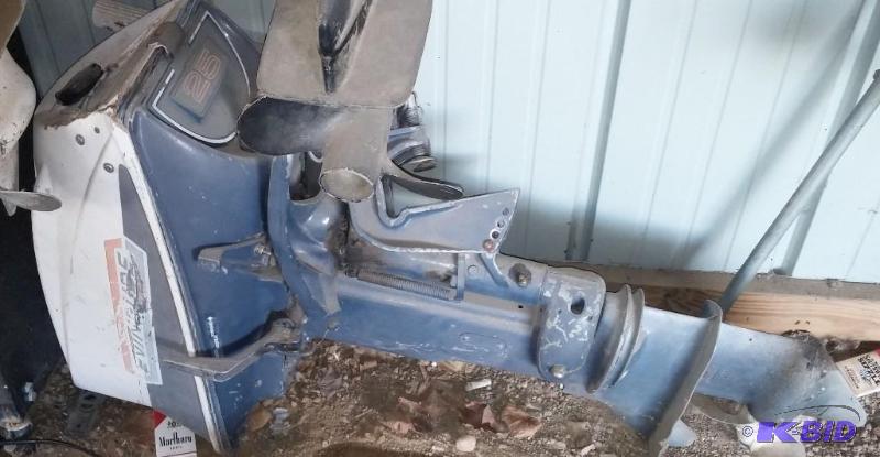 25 Horse Evenrude Short Shaft Boat Motor