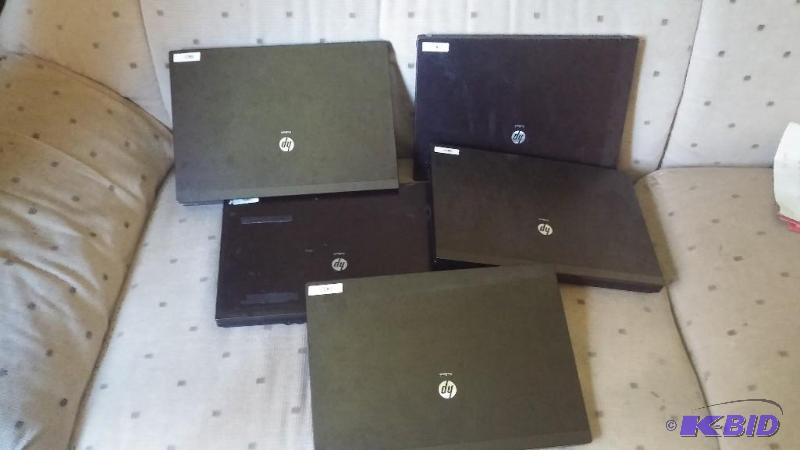 Lot of 5 HP Mobile Thin Client 4410t -Notebooks