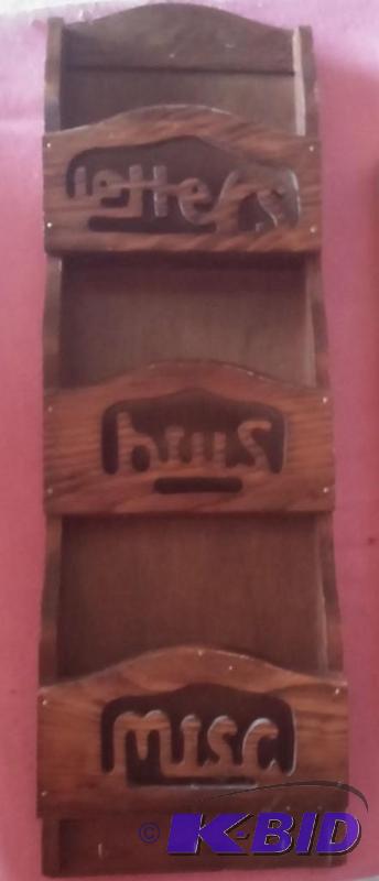 Vintage Letter and Key Holder--Perfect