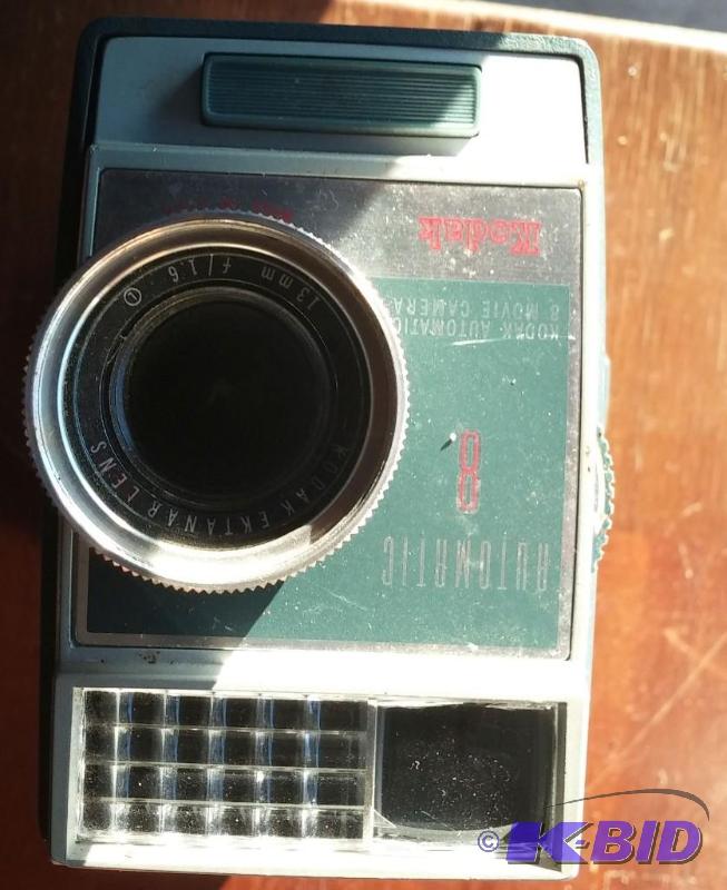Vintage Kodak Automatic 8 .. 8mm Movie Camera