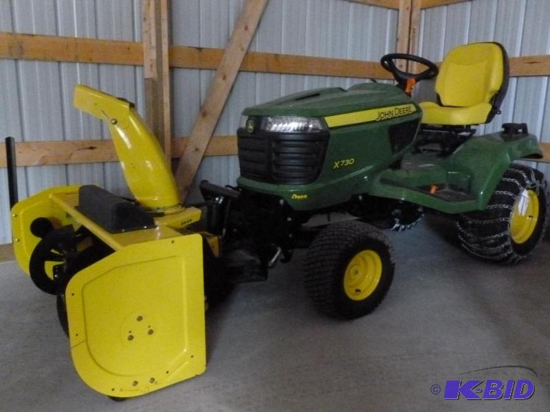 2012 John Deere X730 Lawn Tractor, Comes... | 2012 John Deere X730 Lawn ...