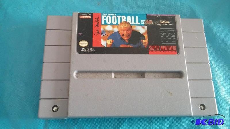 Vintage Nintendo 64 N64 Game-John Madden Foot...