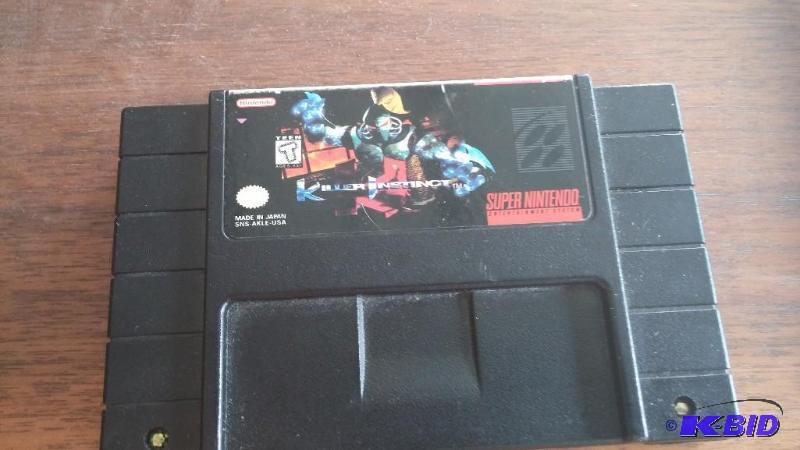 Vintage Nintendo 64 N64 Game-Killer Instincts...