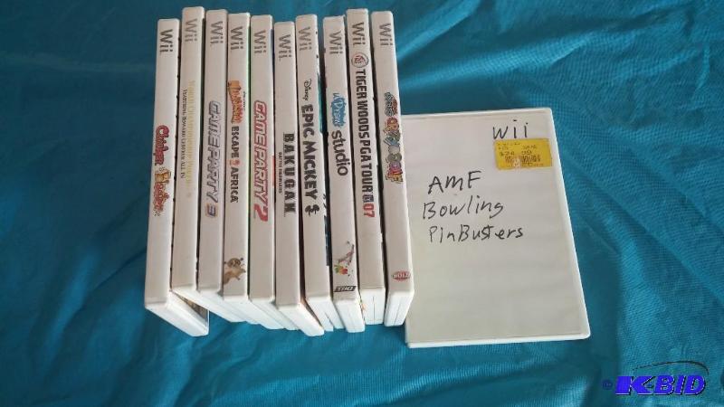 Lot of WII Games-As Pictured...