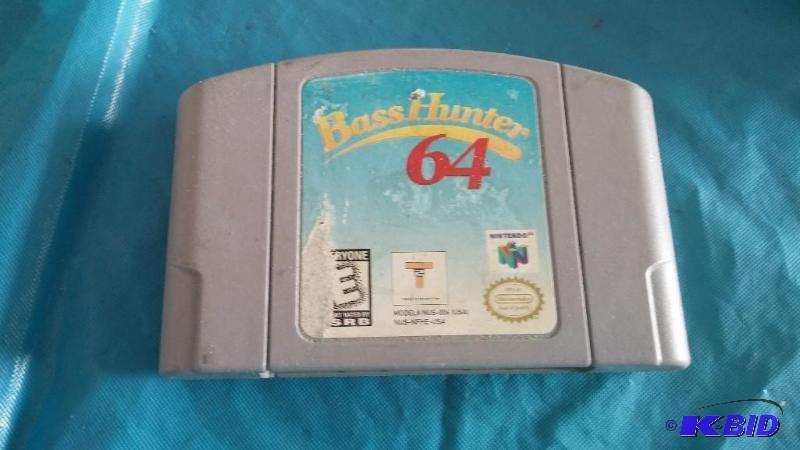 Vintage Nintendo 64 N64 Game-Bass Hunter 2...