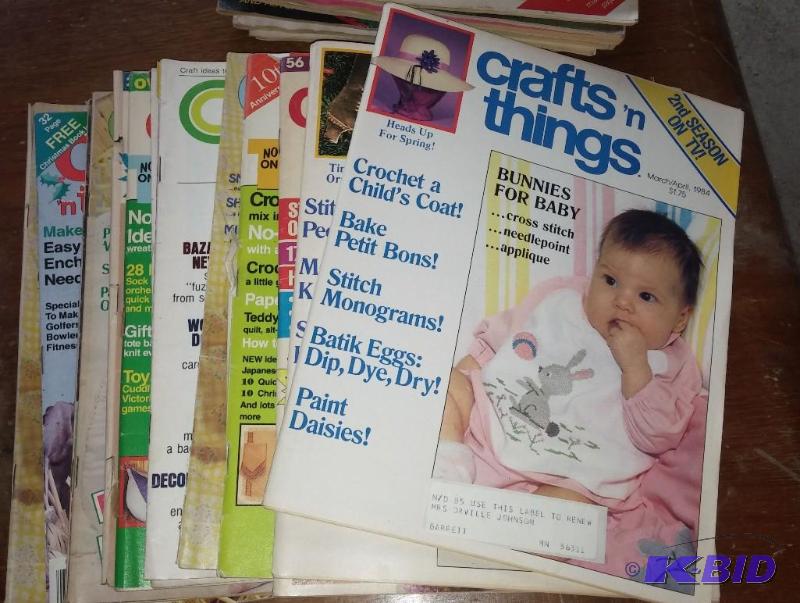 1984 Craft and Things Magazines...