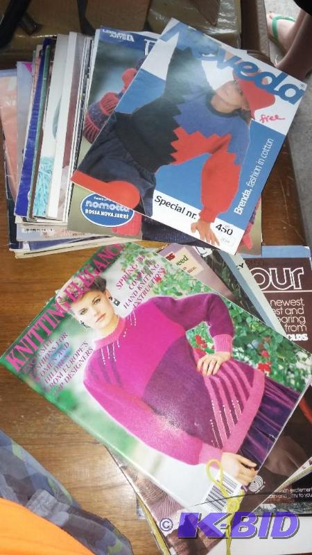 Large Lot of Knitting patterns...
