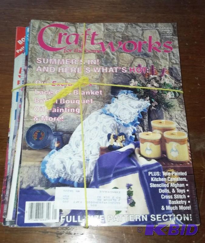 Large lot of Crafting Magazines...