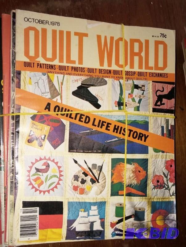 1978 Quilting World Magazines...
