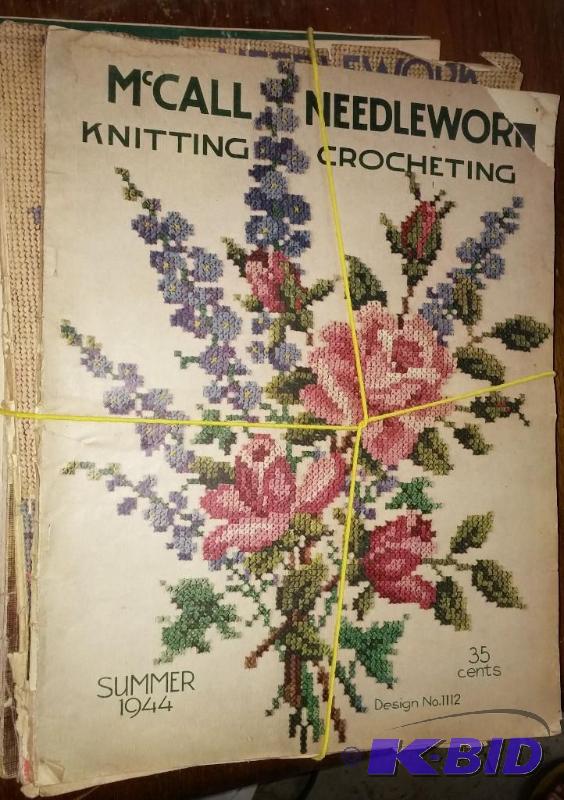 Lot of Vintage Needlepoint Magazines...