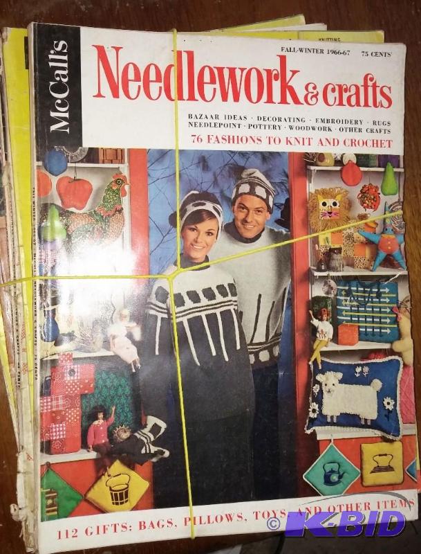 1966 Needlework and Crafts magazines...