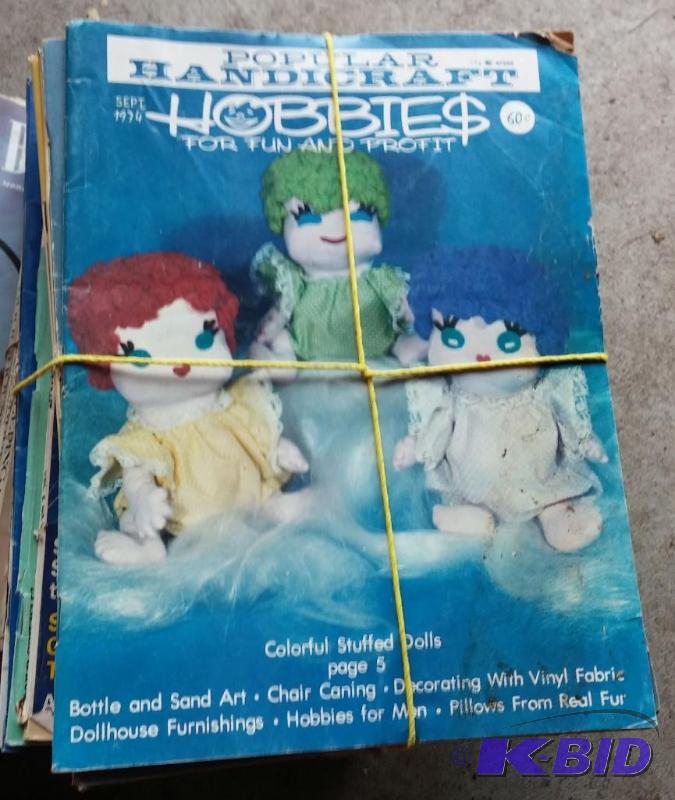 1974 Hobbies for Fun and Profit Magazines...
