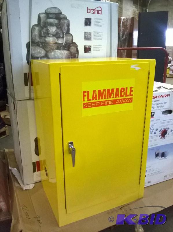 lot 12 image: Edsal SC12F Fire Safety Cabinet