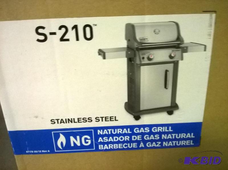 lot 16 image: Weber Spirit S-210 Natural Gas Grill