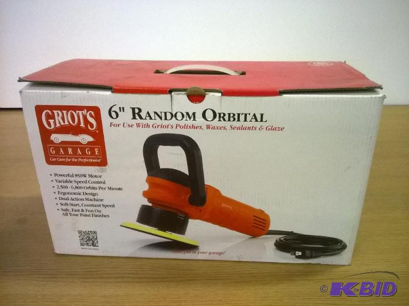 lot 20 image: Groits 6in Random Orbit Sander