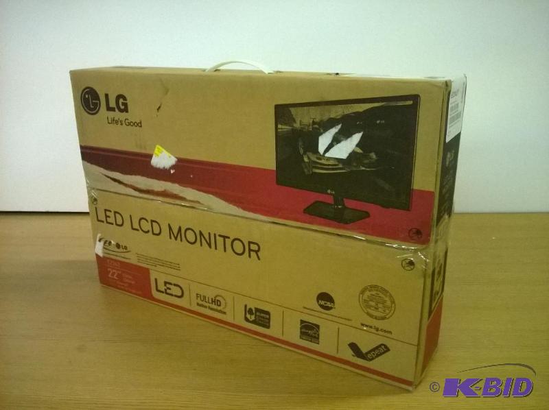 lot 24 image: LG 22in LED LCD Computer Monitor