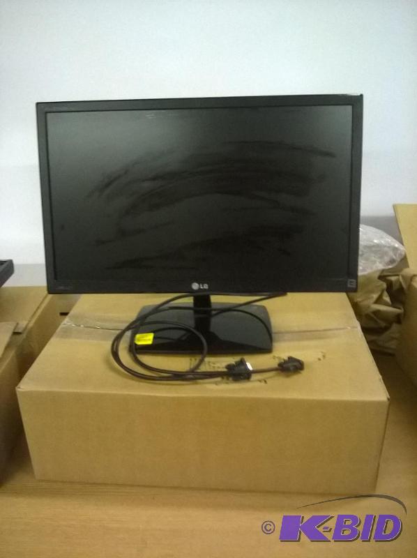 lot 26 image: LG Flatiron 23in LED Widescreen Monitor with Stand