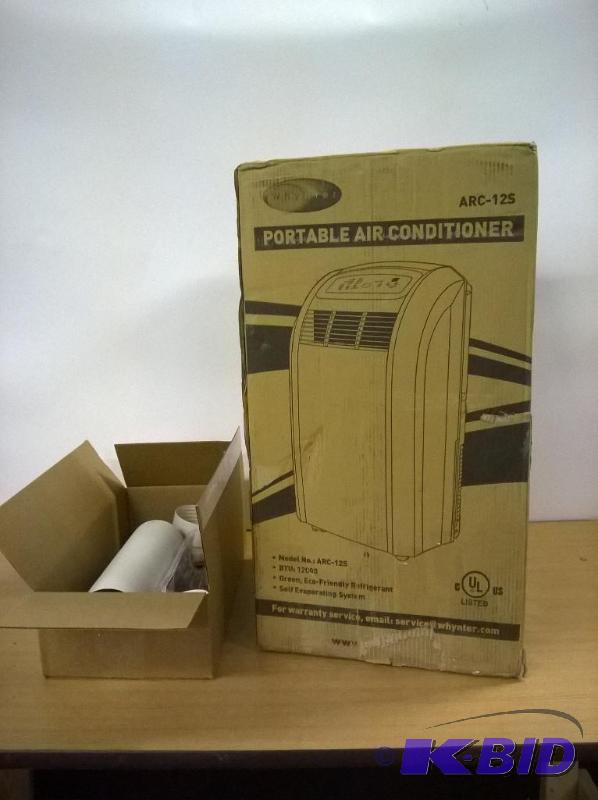 lot 35 image: Whynter ARC-12S Portable Air Conditioner, 12,000 BTUhr