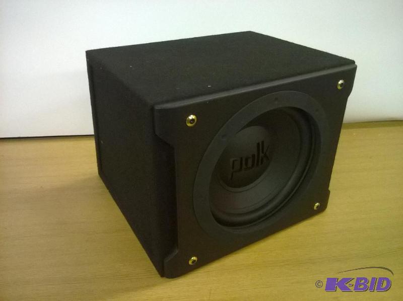 lot 5 image: 12in Polk Subwoofer in Box