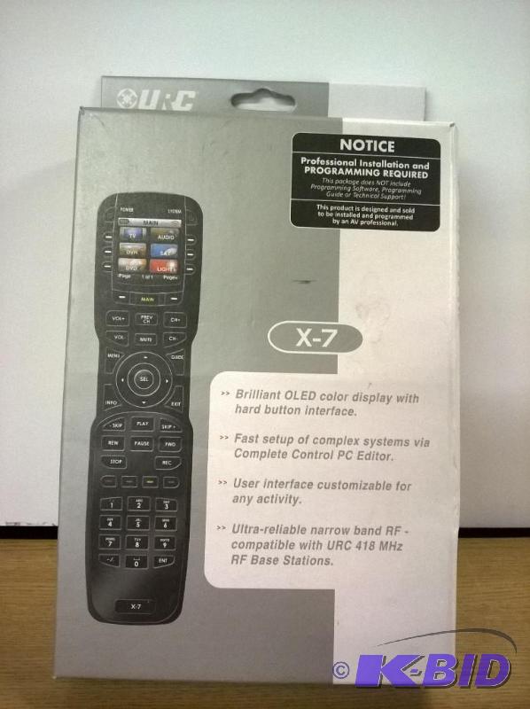 lot 71 image: URC X7 48-Device Universal Remote Control