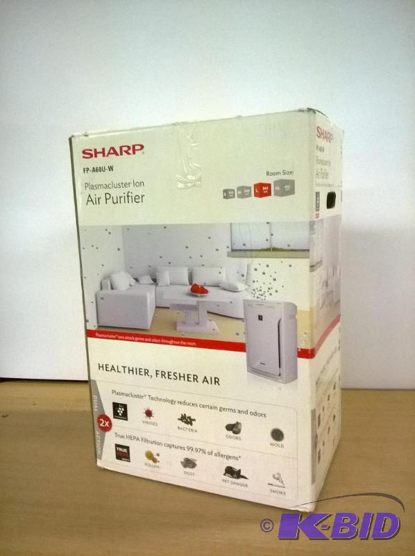 lot 9 image: Sharp FP-A60U-W Plasmacluster Ion Air Purifier