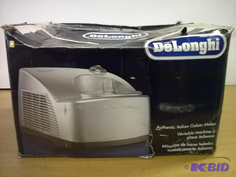 lot 10 image: DeLonghi GM6000 Self-Refrigerating Gelato Maker