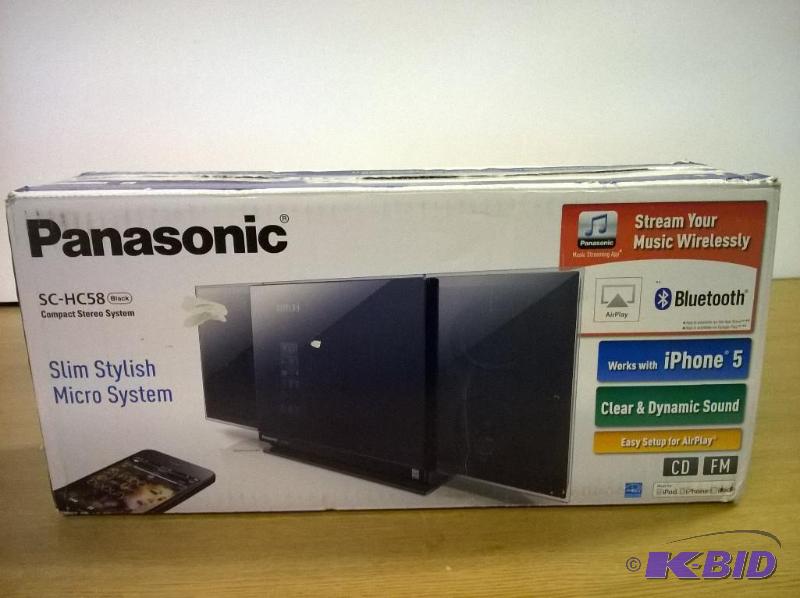 Panasonic SC-HC58 Micro Stereo System - iPod Direct Dock | CRATE