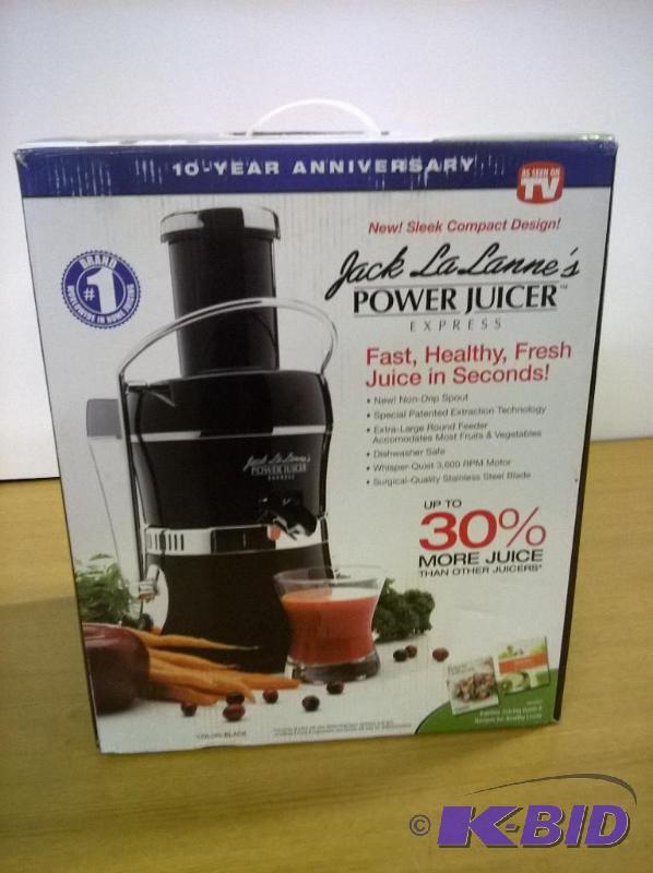 lot 3 image: Jack LaLannes PJEB Power Juicer Express