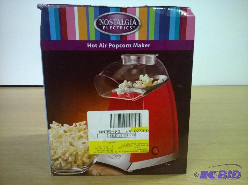 lot 30 image: Nostalgia Electrics SPP500RED Star Pop Hot Air Popcorn Popper