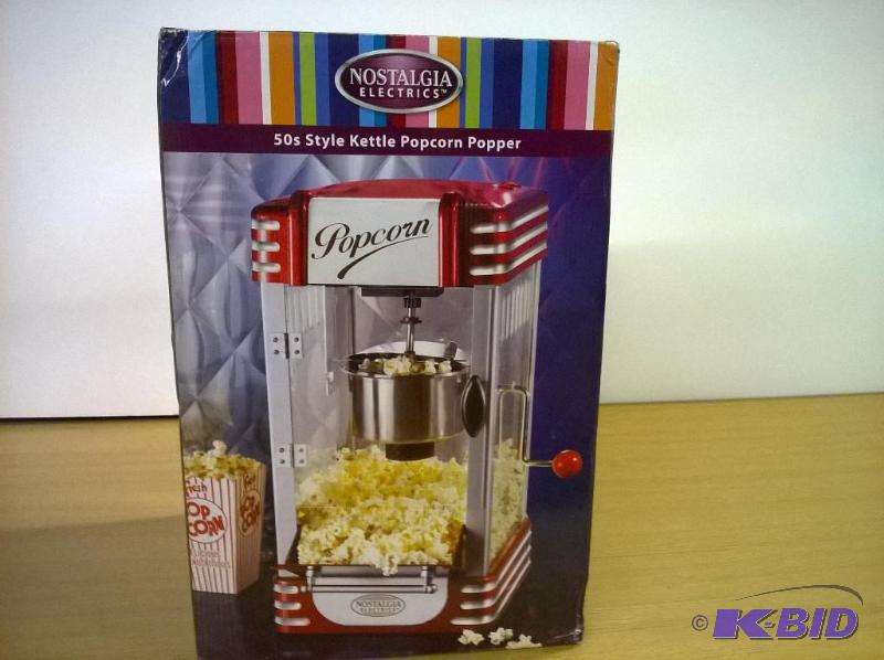 lot 31 image: Nostalgia Electrics RKP630 Kettle Popcorn Maker