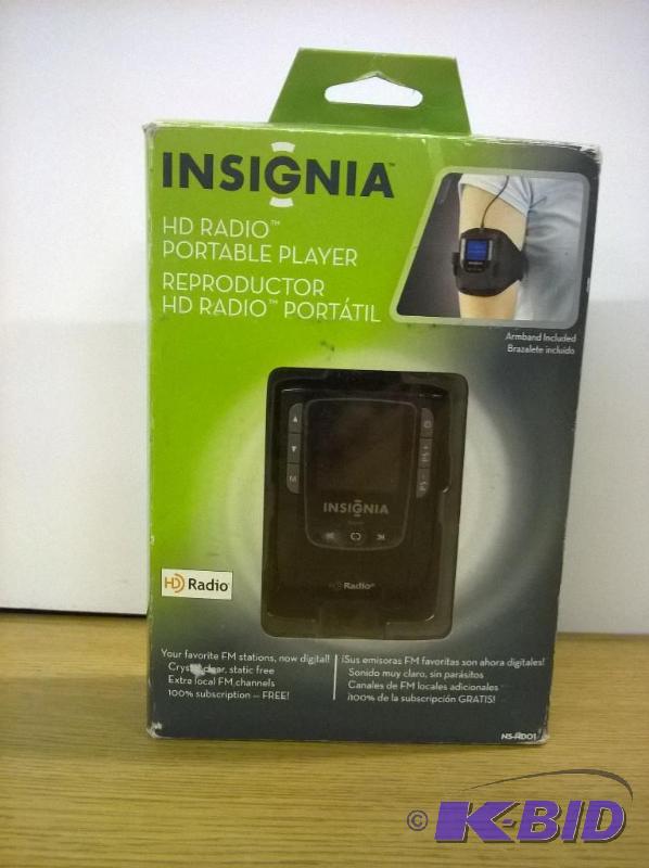 lot 49 image: Insignia Portable HD Radio NS-HD01