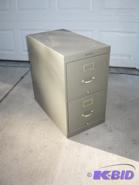 Shaw Walker File Cabinet, 2 drawer vertical, ...