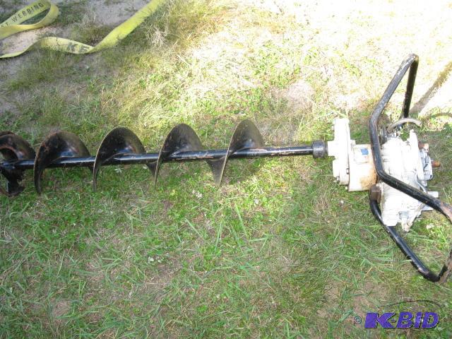 Ice Auger, gas powered, does not work, for pa...