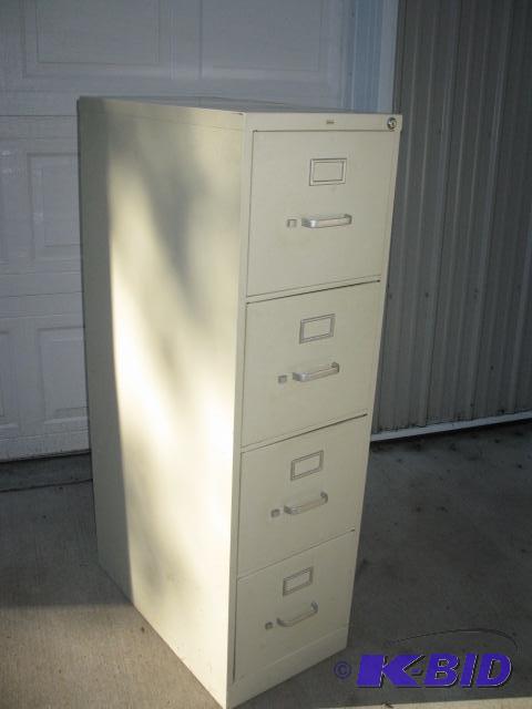 Hon Vertical file cabinet, 27x15x52, has hang...