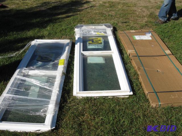 2 large windows and screens., 24x72...